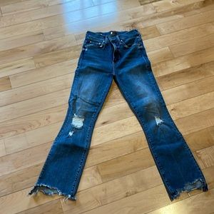 Mother Insider Crop Step Chew 24